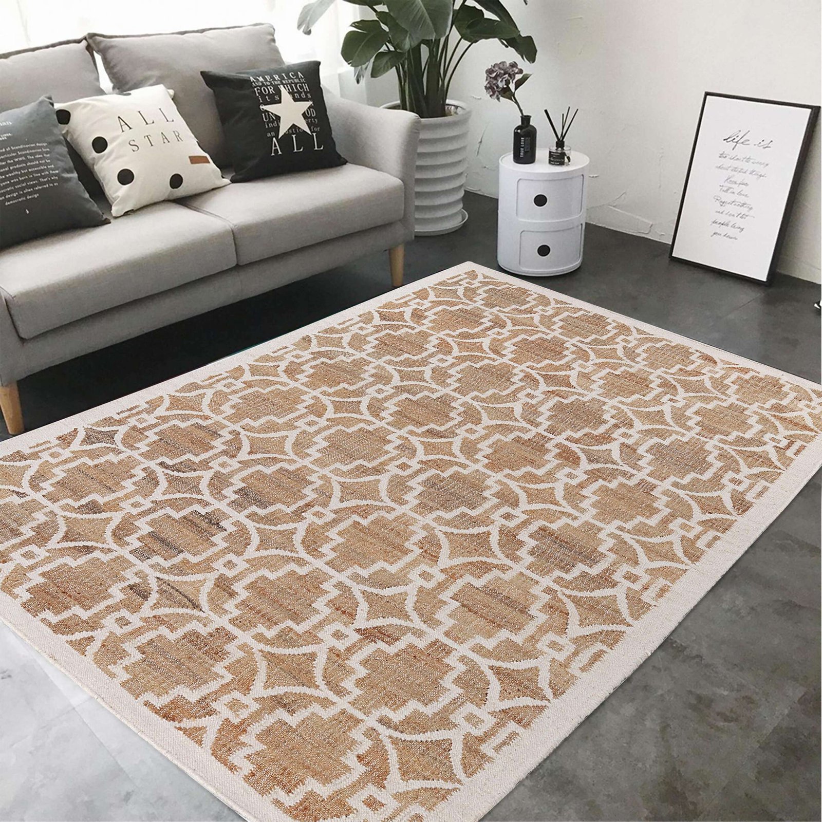 Set of 4 Premium Tufted Rugs – Handcrafted Elegance for Your Home 6 Set of 4 Premium Tufted Rugs – Handcrafted Elegance for Your Home