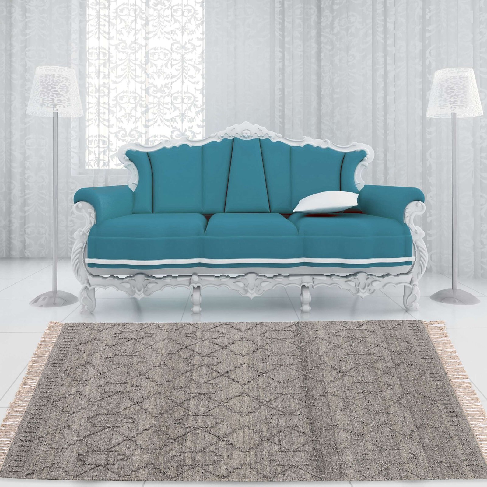 Artisan Hand-Woven Rugs – Luxury and Craft in Every Thread – 5x7 6 Artisan Hand-Woven Rugs – Luxury and Craft in Every Thread – 5x7